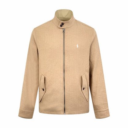 2026 New RL Logo Embroidered Double-Breasted Jacket (25298-C15)