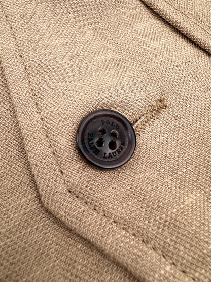 2026 New RL Logo Embroidered Double-Breasted Jacket (25298-C15)