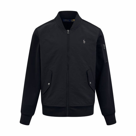 2026 New RL Logo Baseball Collar Cotton Jacket (25369-B70)
