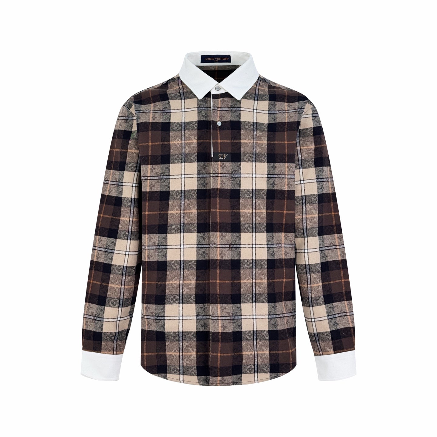 2026 New LY Tartan Jacquard Polo Shirt (BB743-B80)