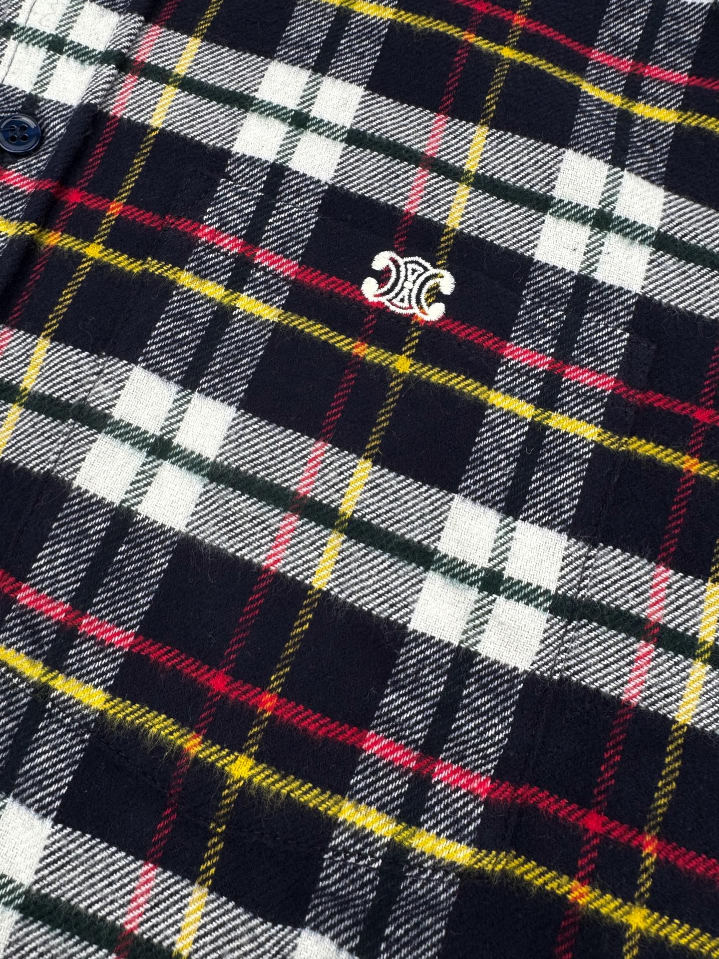 2026 New Ce Logo Check Shirt (BB742-B40)