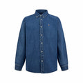 2026 New RL Colour Embroidered Denim Shirt (CC913-B40)