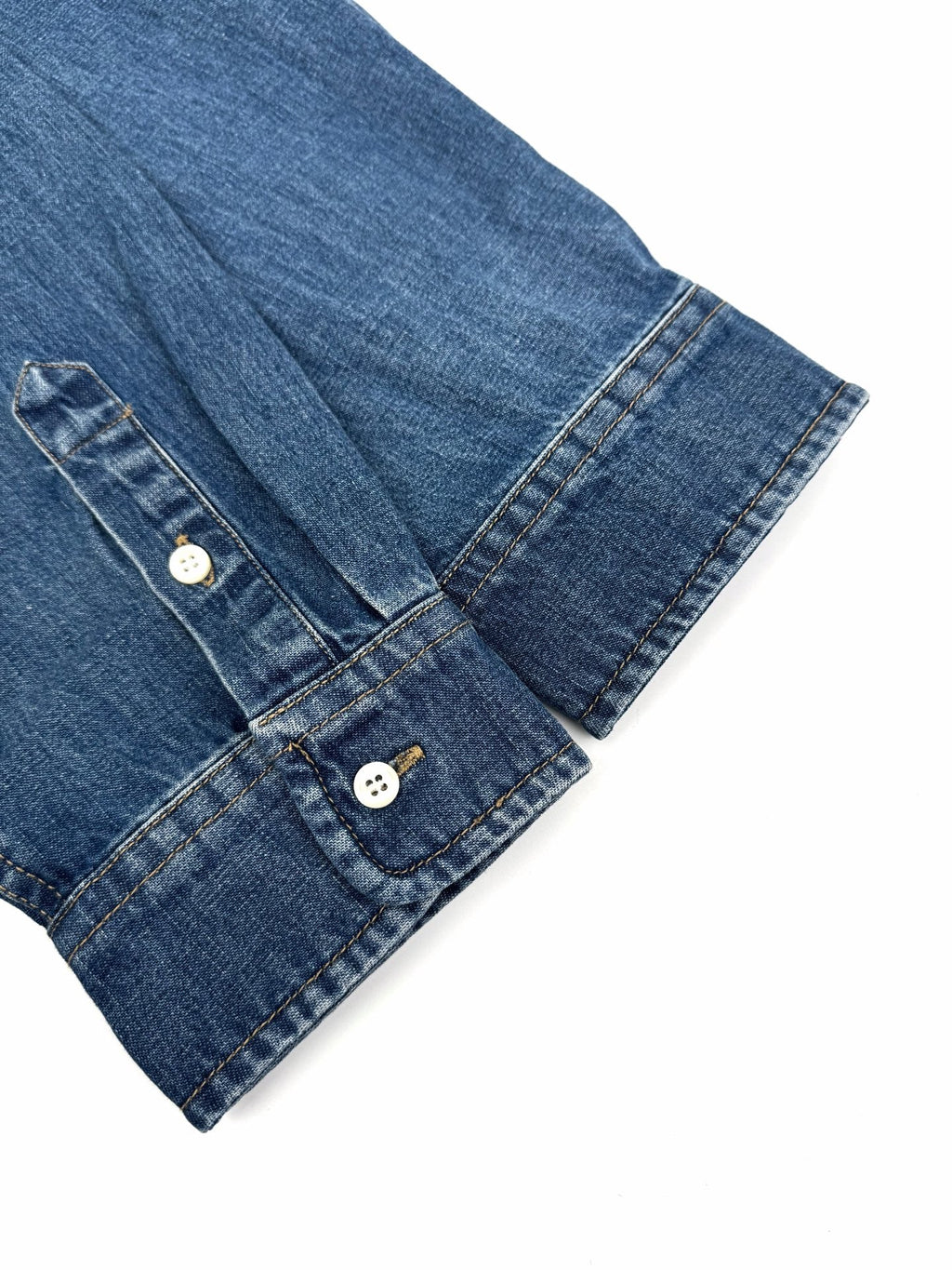 2026 New RL Colour Embroidered Denim Shirt (CC913-B40)