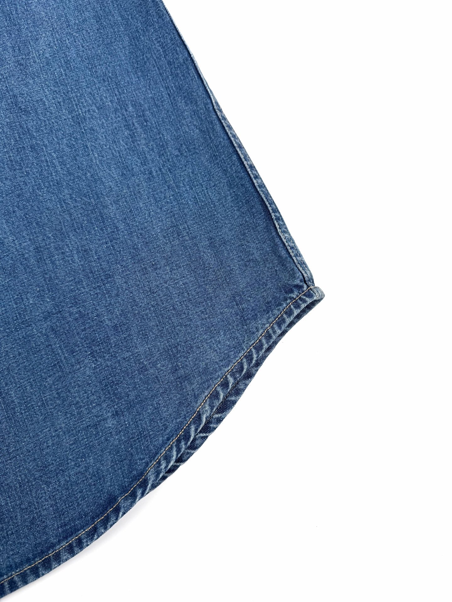 2026 New RL Colour Embroidered Denim Shirt (CC913-B40)