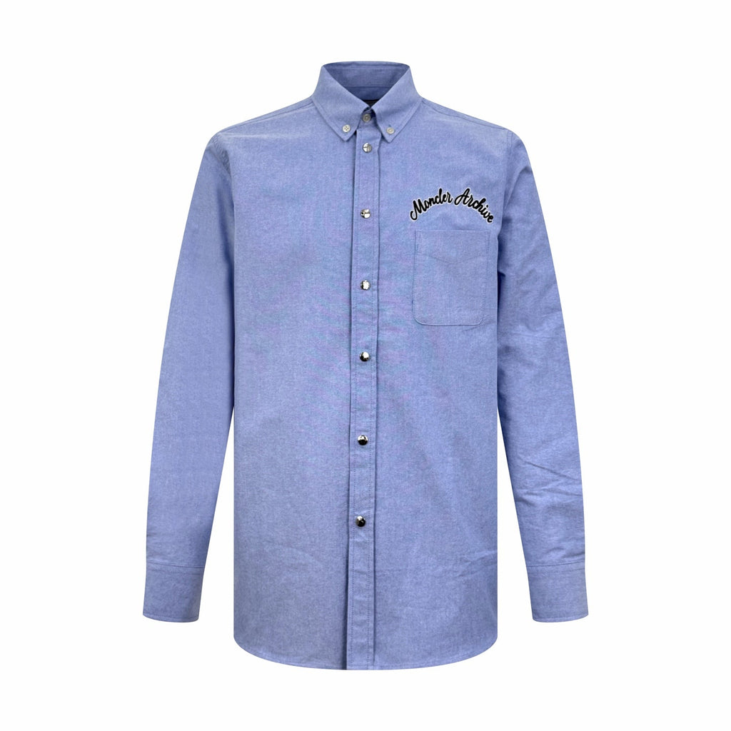 2026 New Mon Embroidered Oxford Cotton Shirt (BB727-B25)