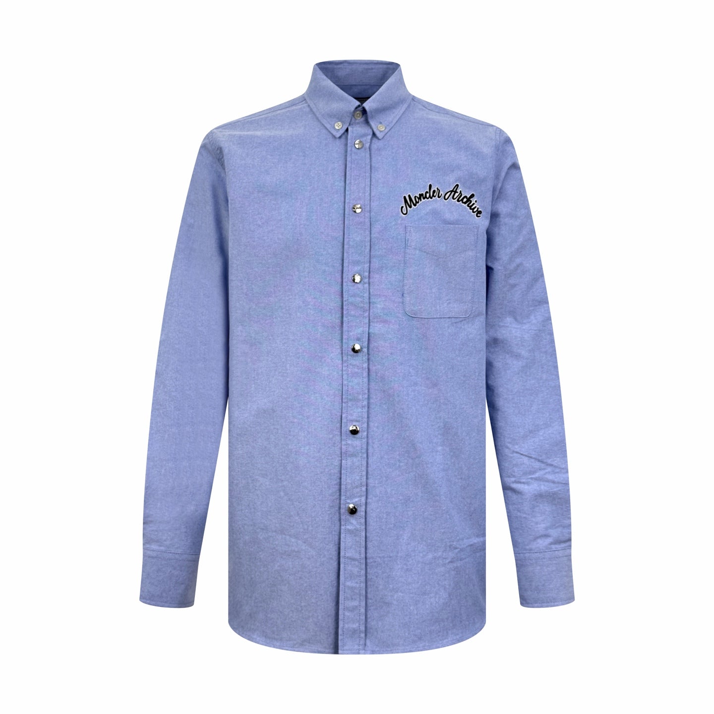 2026 New Mon Embroidered Oxford Cotton Shirt (BB727-B25)