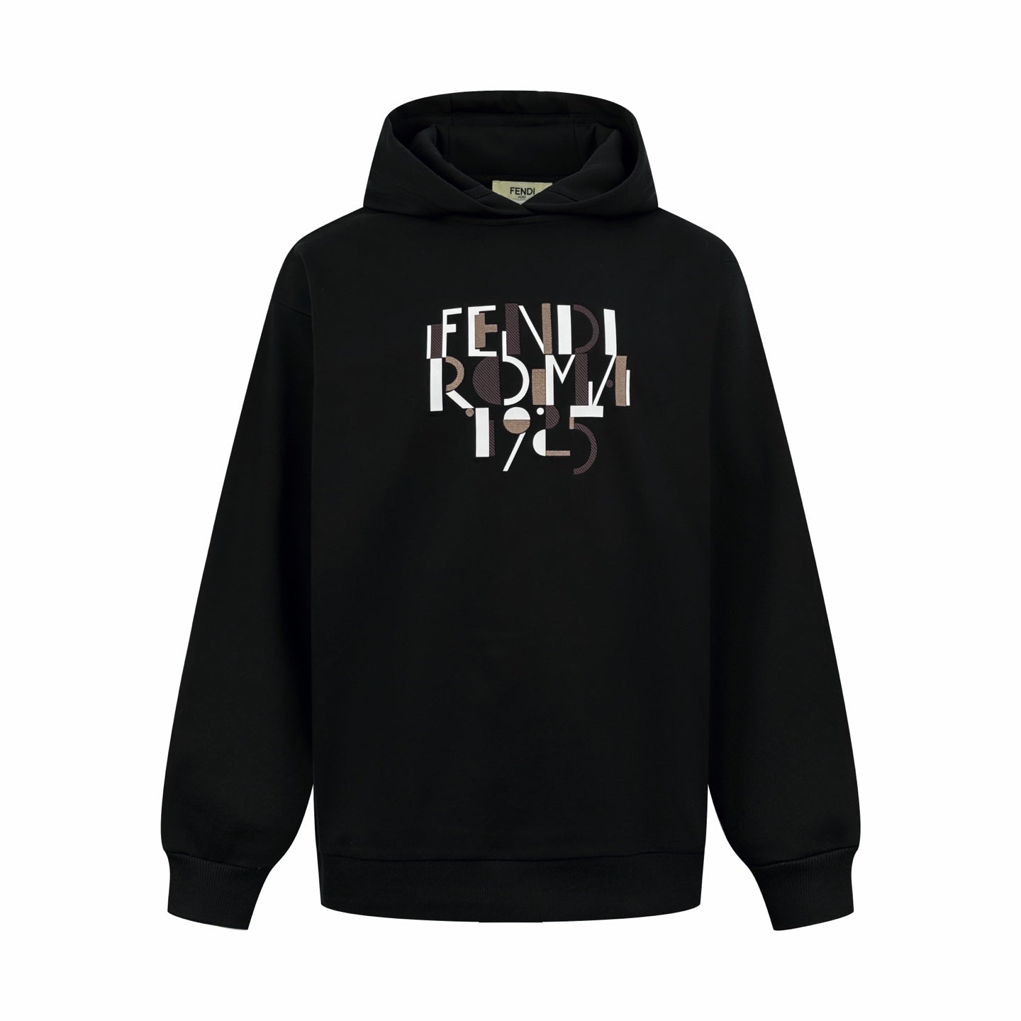2026 New FF Geometric Hooded Sweatshirt (25390-B10)