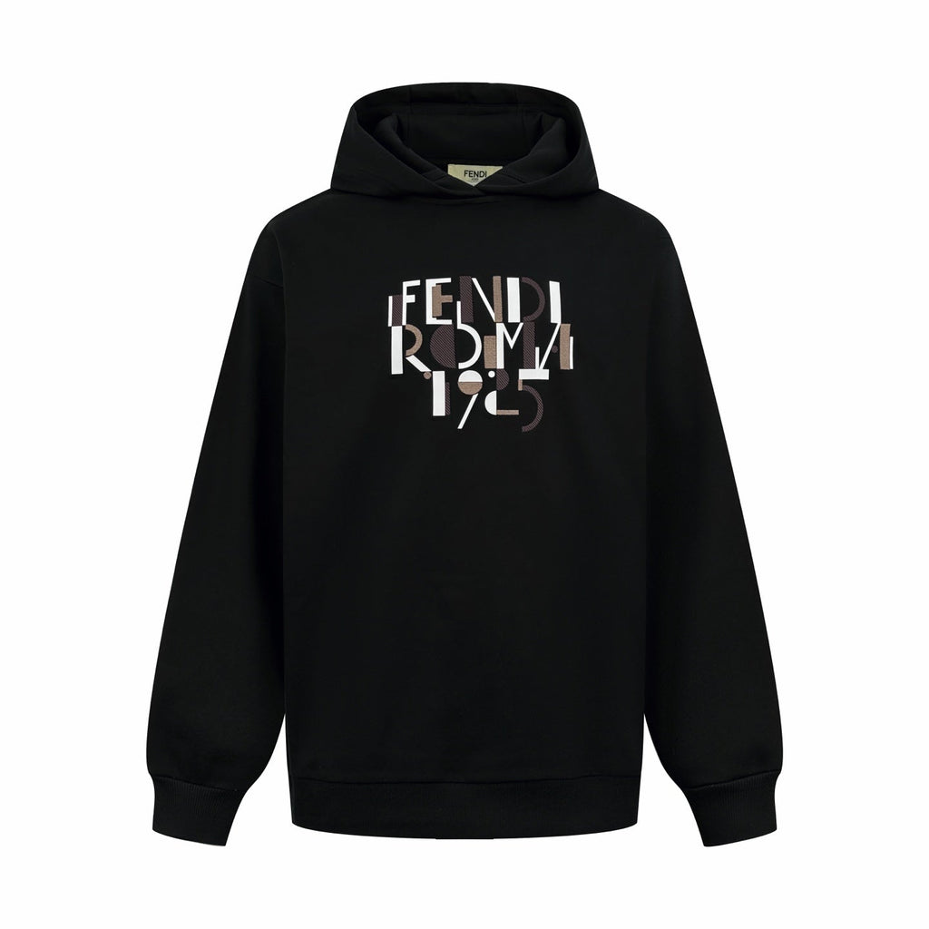2026 New FF Geometric Hooded Sweatshirt (25390-B10)