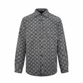 2026 New GU Full-Print Check Jacquard Shirt (BB720-B50)