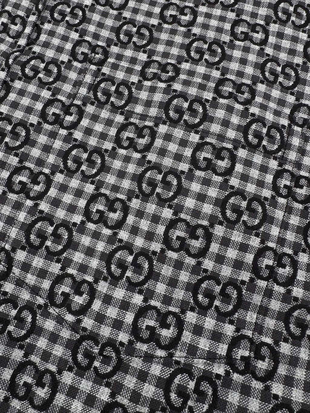 2026 New GU Full-Print Check Jacquard Shirt (BB720-B50)