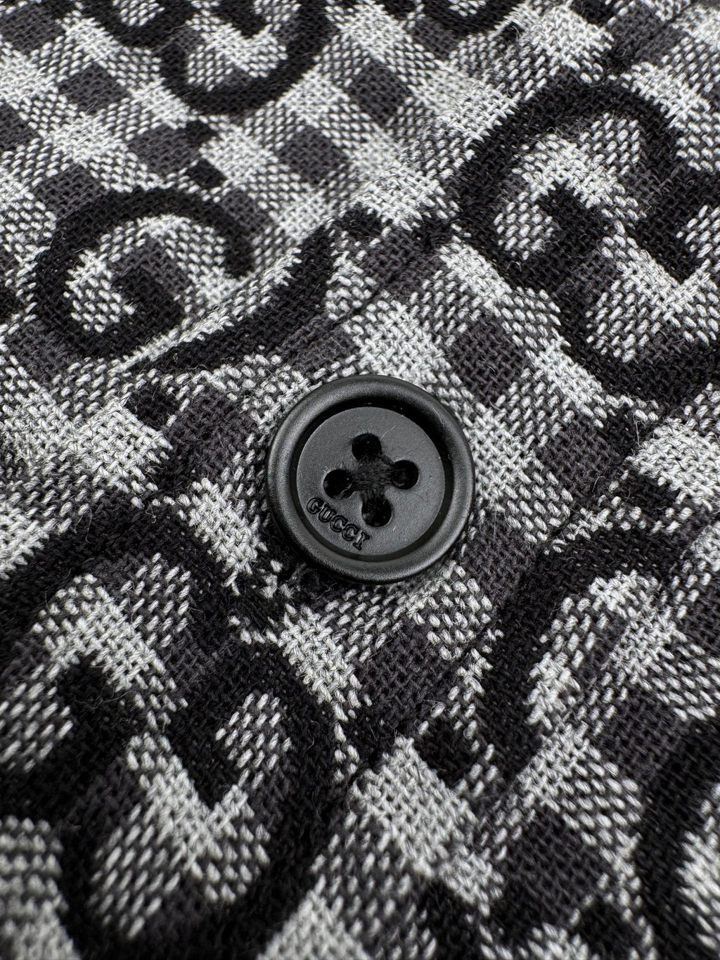 2026 New GU Full-Print Check Jacquard Shirt (BB720-B50)
