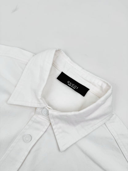 2026 New GU Crest Embroidered Shirt (BB714-B20)