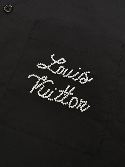 2026 New LY Beaded Logo Shirt (BB710-B35)