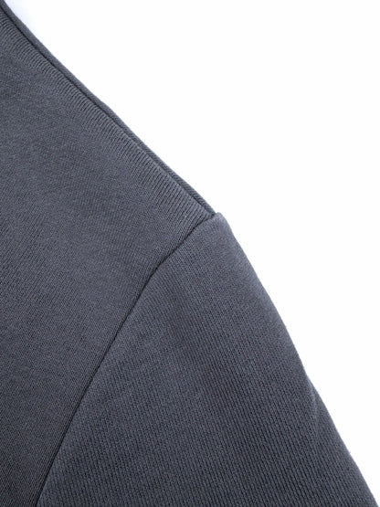 2026 New H Patch Leather Hooded Sweatshirt (25350-B40)