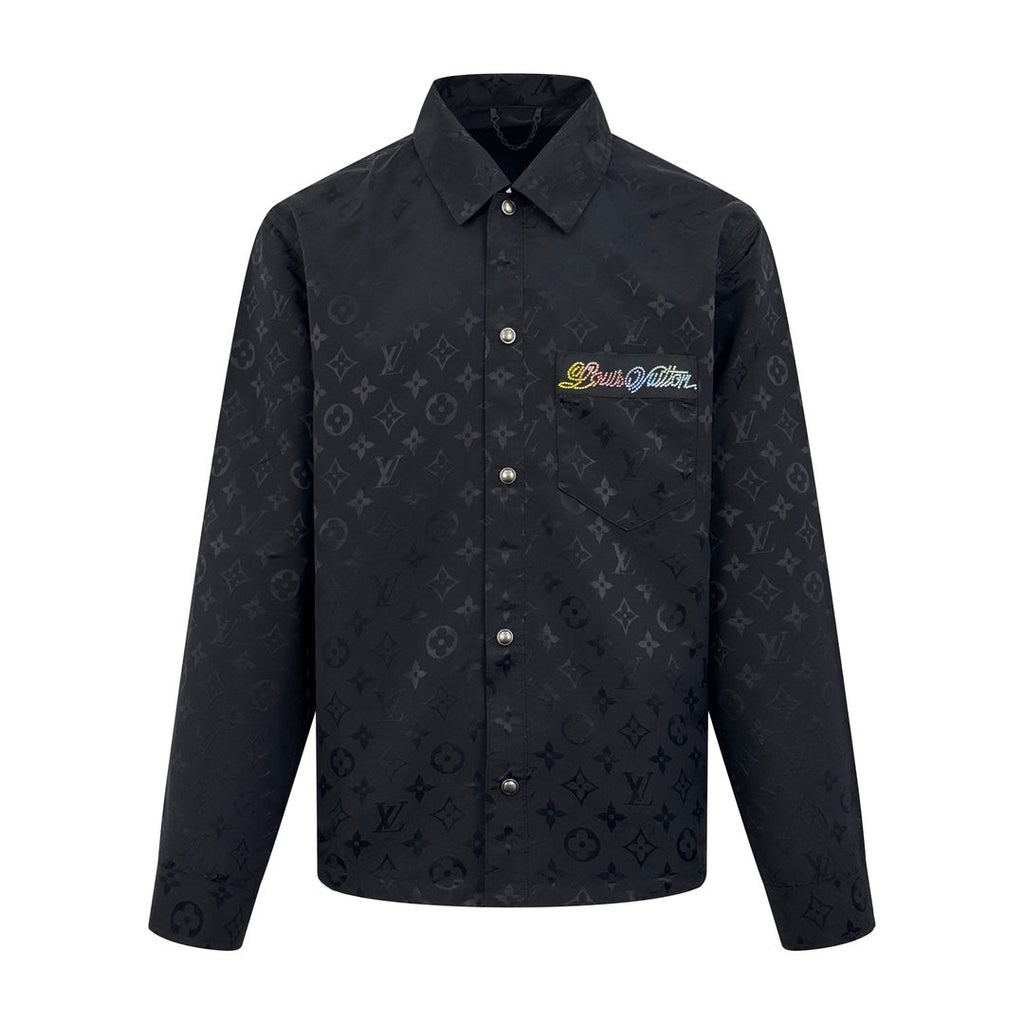 2026 New LY Corrugated Jacquard Jacket-Style Shirt (MM082-B55)