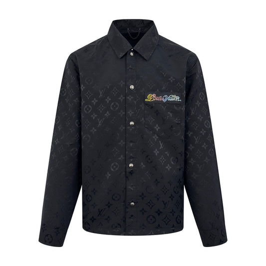2026 New LY Corrugated Jacquard Jacket-Style Shirt (MM082-B55)