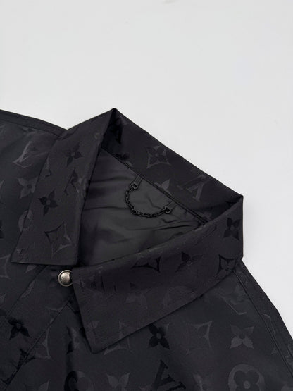 2026 New LY Corrugated Jacquard Jacket-Style Shirt (MM082-B55)