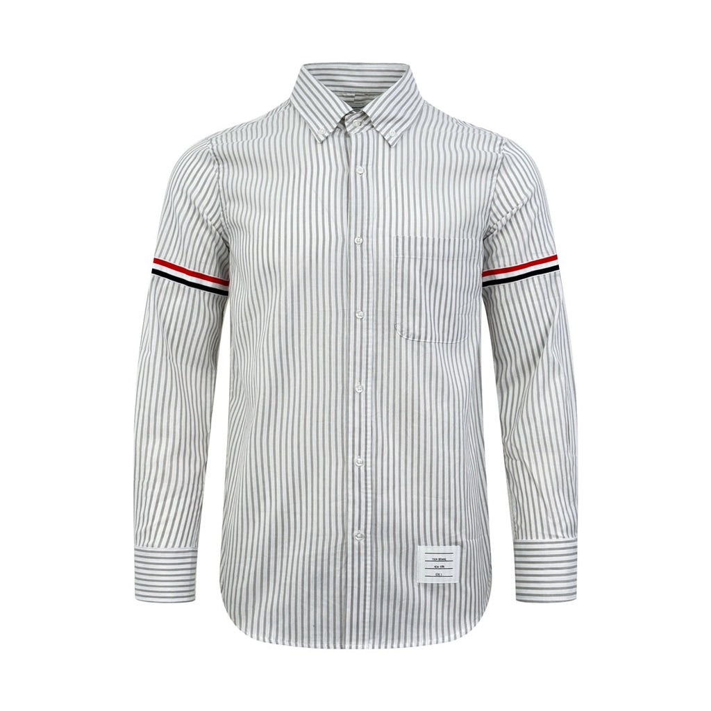 2026 New TB Woven Ribbon Stripe Shirt (MM077-B25)