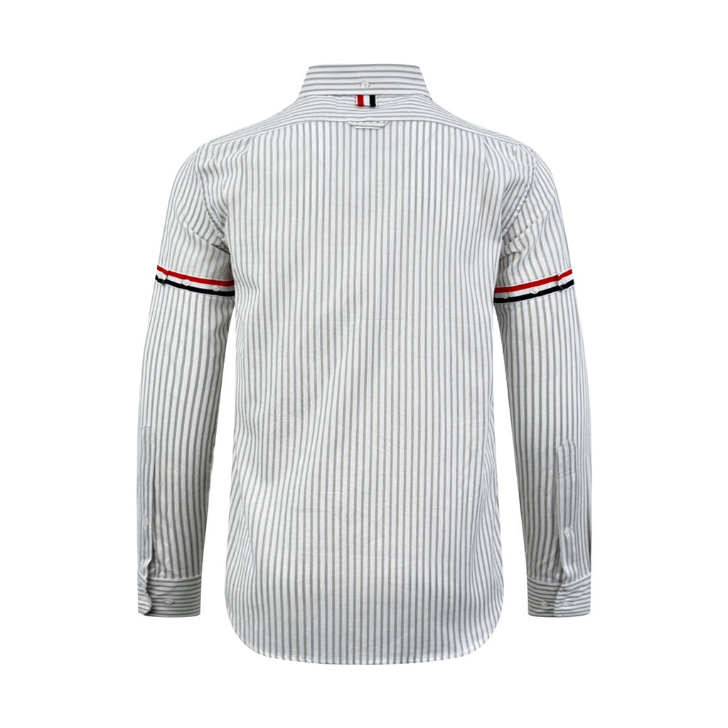 2026 New TB Woven Ribbon Stripe Shirt (MM077-B25)
