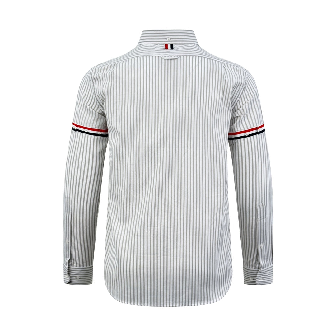 2026 New TB Woven Ribbon Stripe Shirt (MM077-B25)