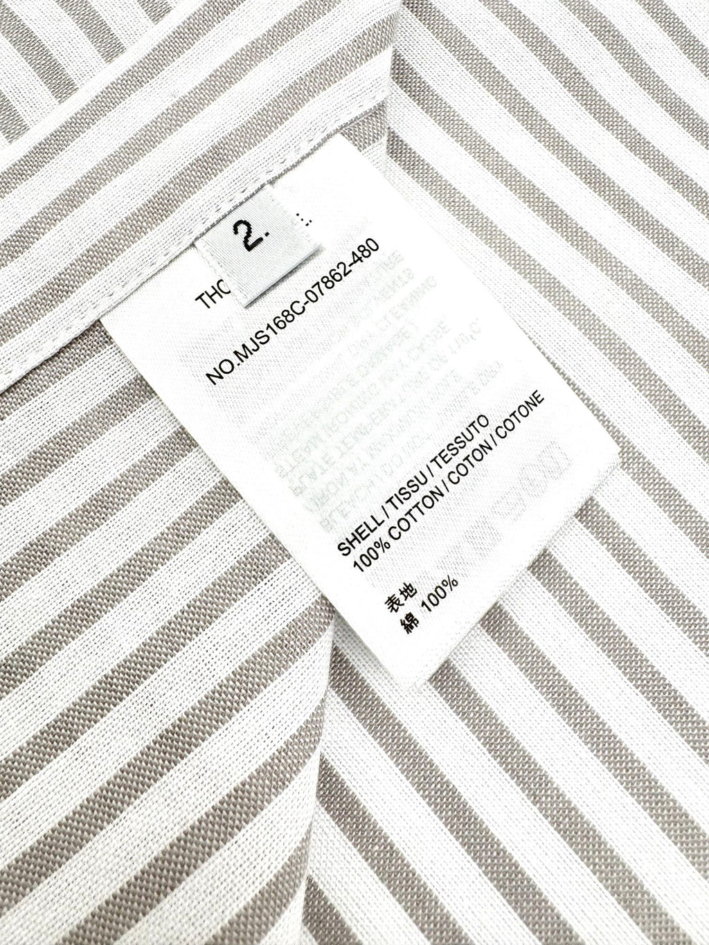 2026 New TB Woven Ribbon Stripe Shirt (MM077-B25)