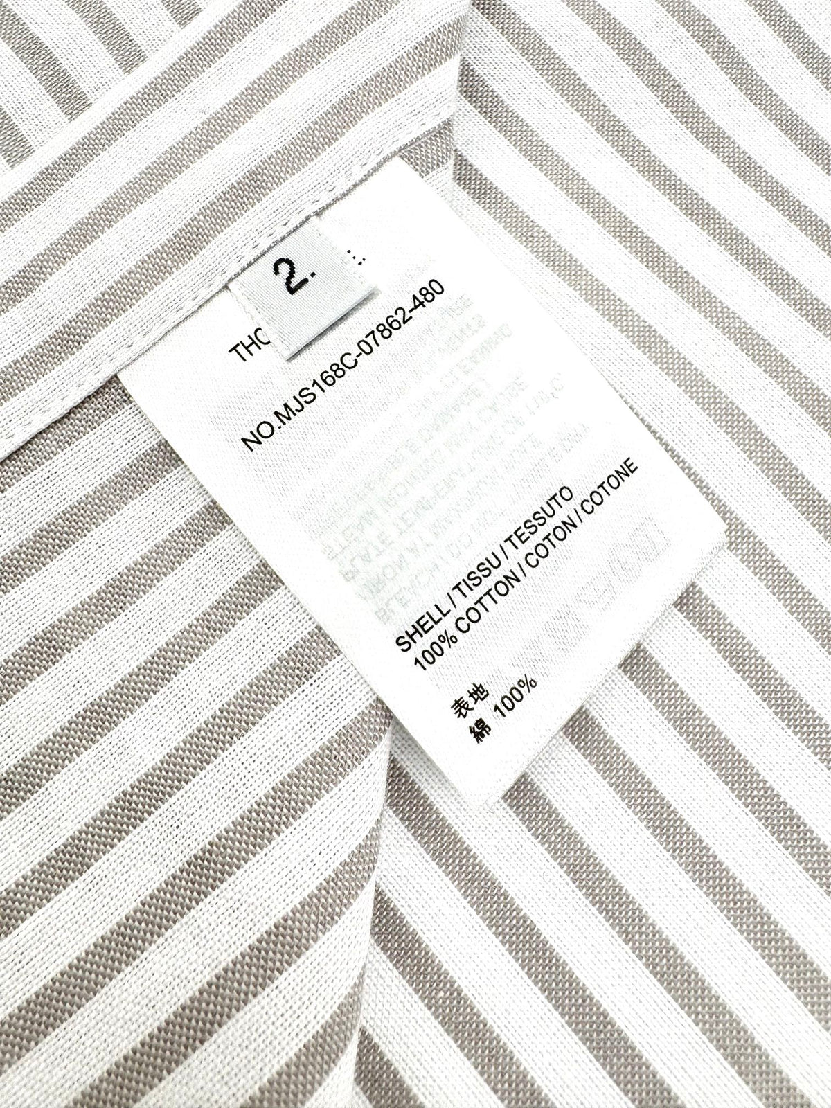 2026 New TB Woven Ribbon Stripe Shirt (MM077-B25)