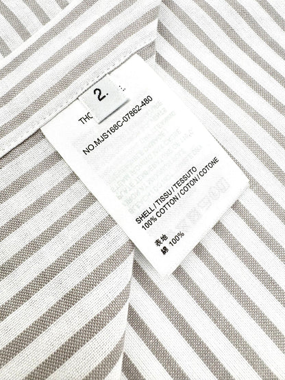 2026 New TB Woven Ribbon Stripe Shirt (MM077-B25)