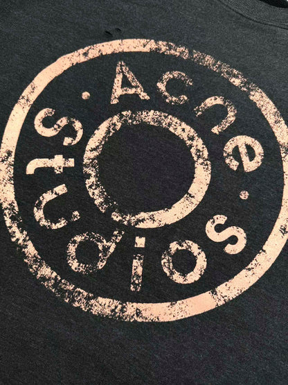 2026 New Acn Distressed Logo Sweatshirt with Holes (25310-B20)