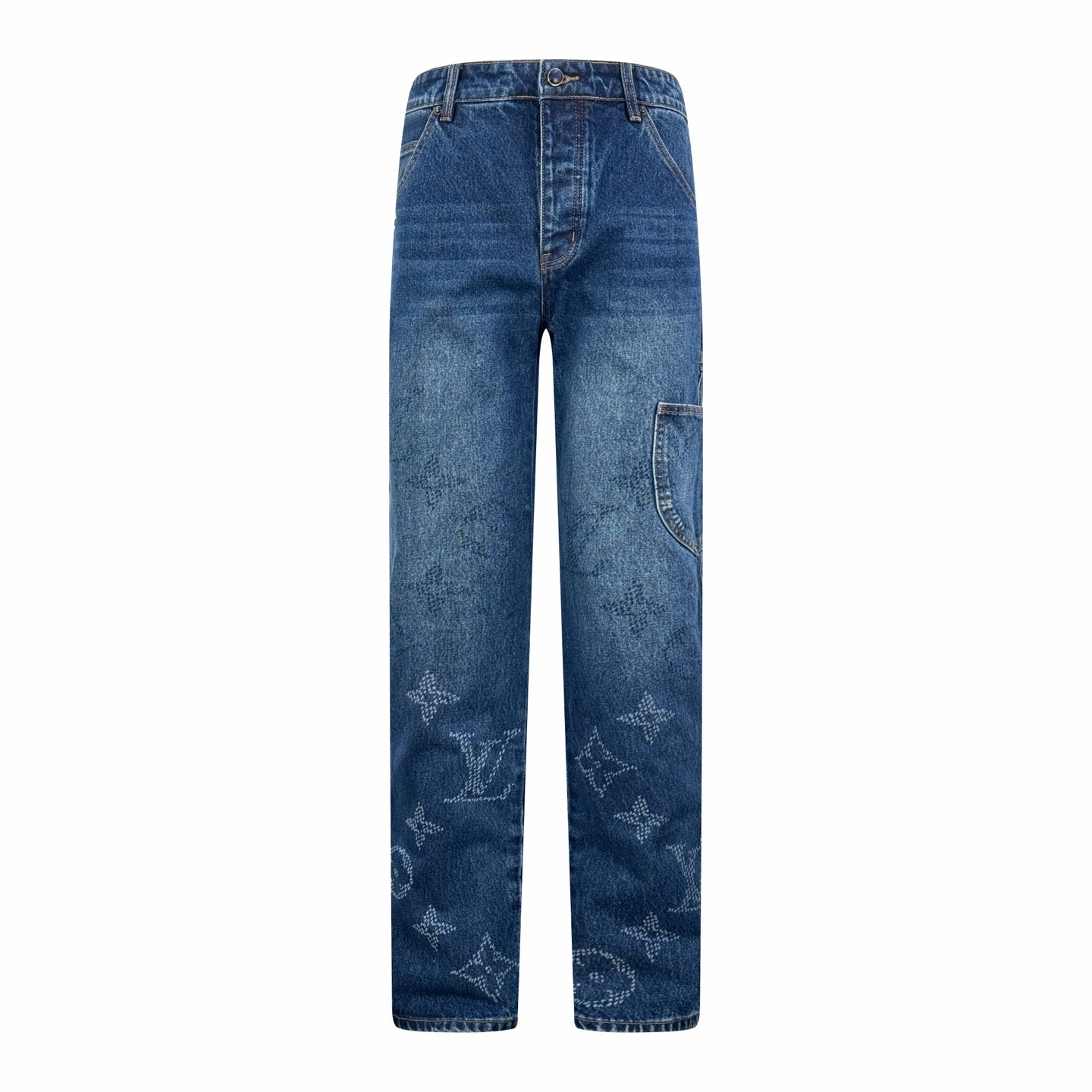 2026 New LY Gradient Logo Jeans (BB730-B95)