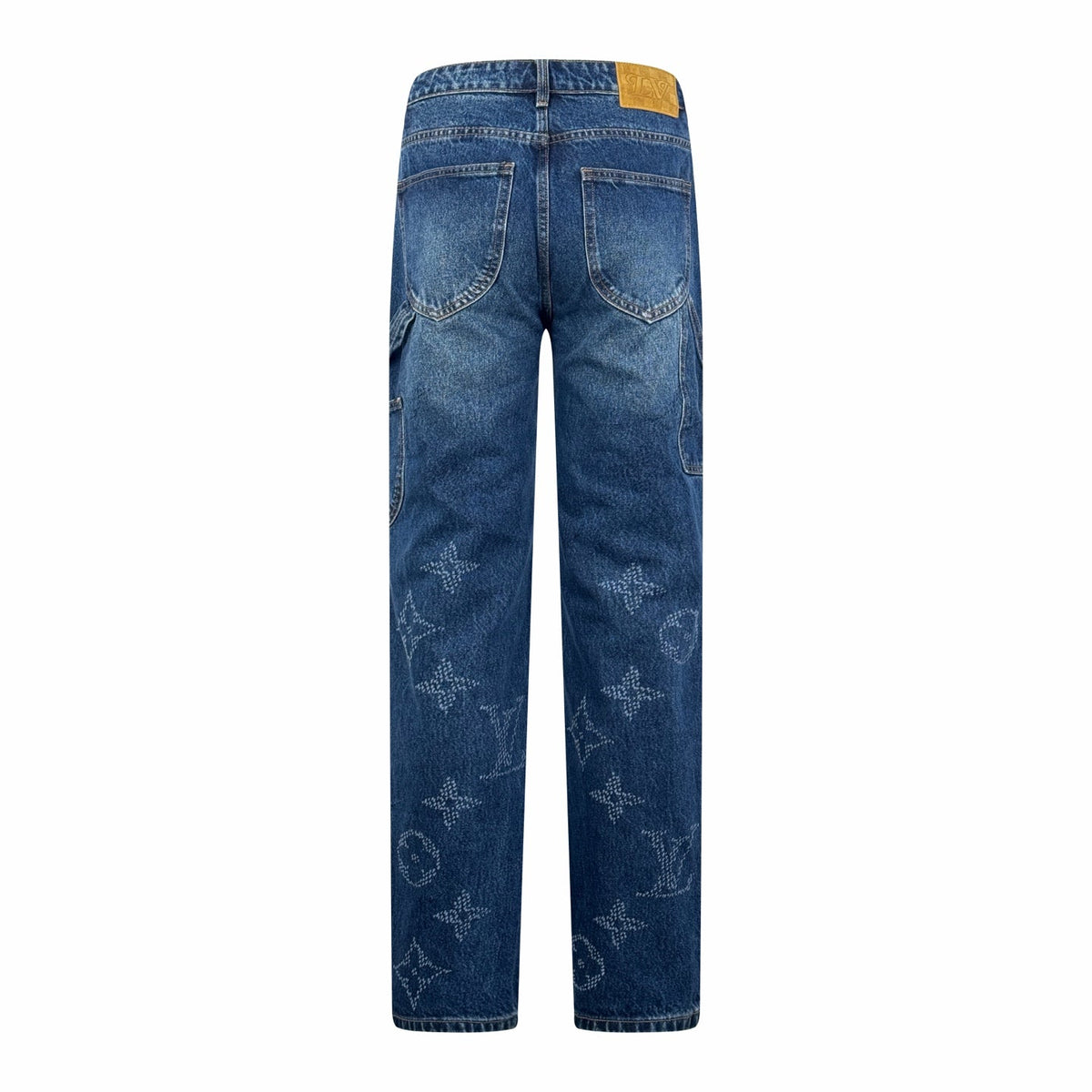 2026 New LY Gradient Logo Jeans (BB730-B95)