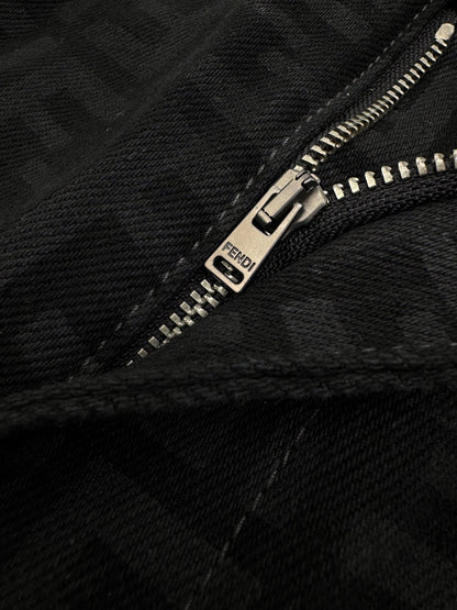2026 New Arrival: FF All-Over Print Jeans (BB716-B75)