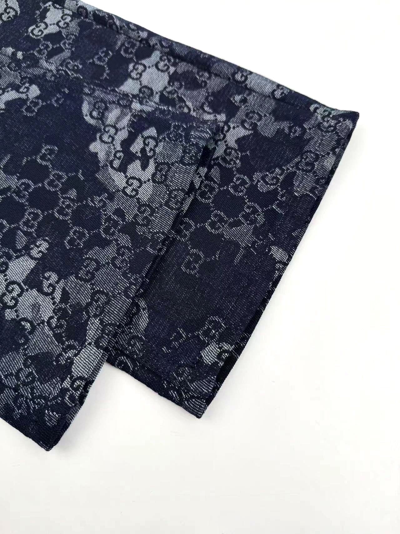 2026 New Arrival: GU All-Over Print Denim Trousers (MM097-B65)