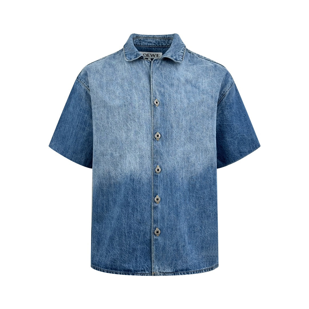 2026 New Way Denim Short-Sleeved Shirt (MM095-B35)