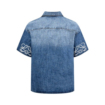 2026 New Way Denim Short-Sleeved Shirt (MM095-B35)