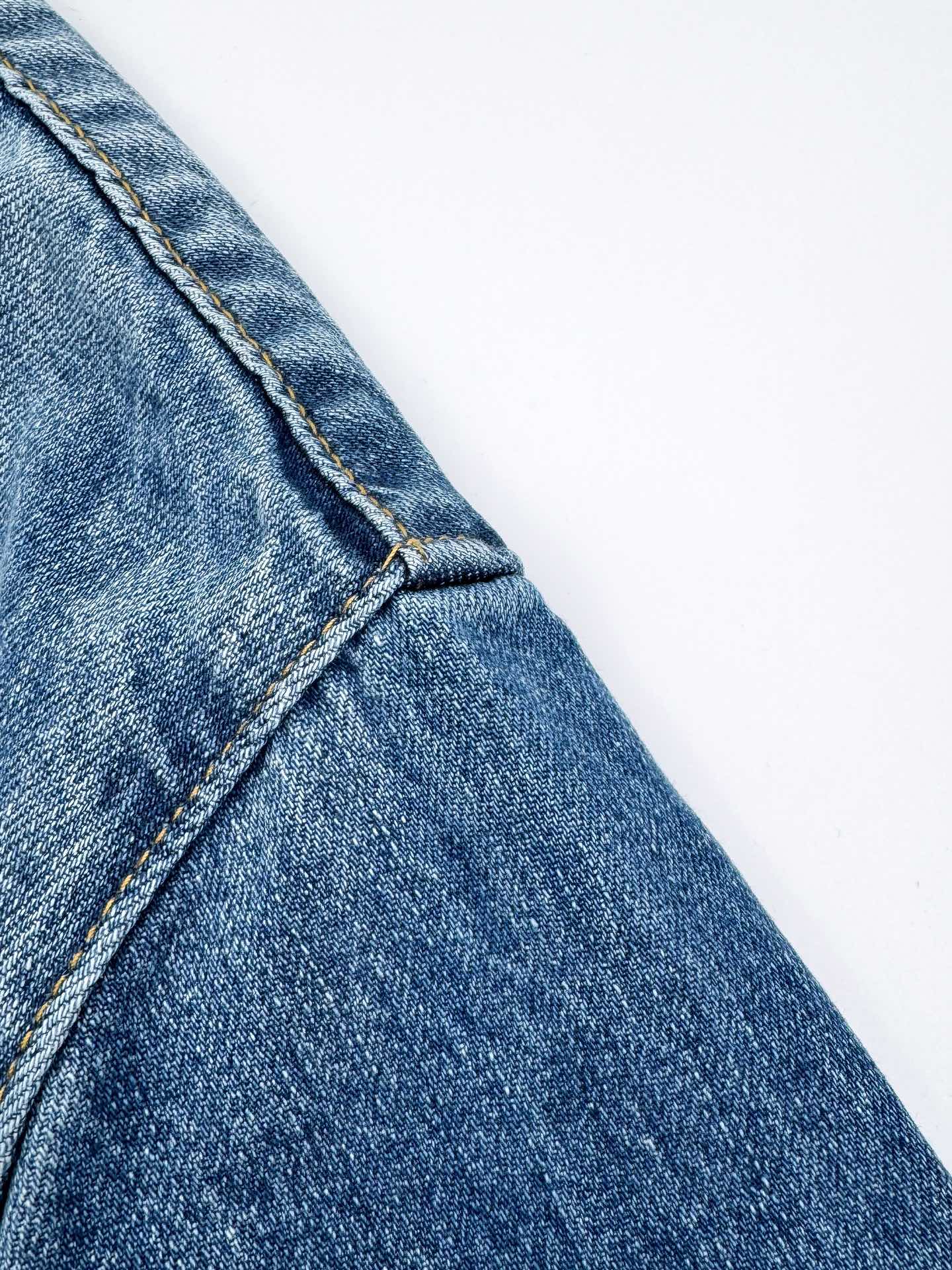 2026 New Way Denim Short-Sleeved Shirt (MM095-B35)