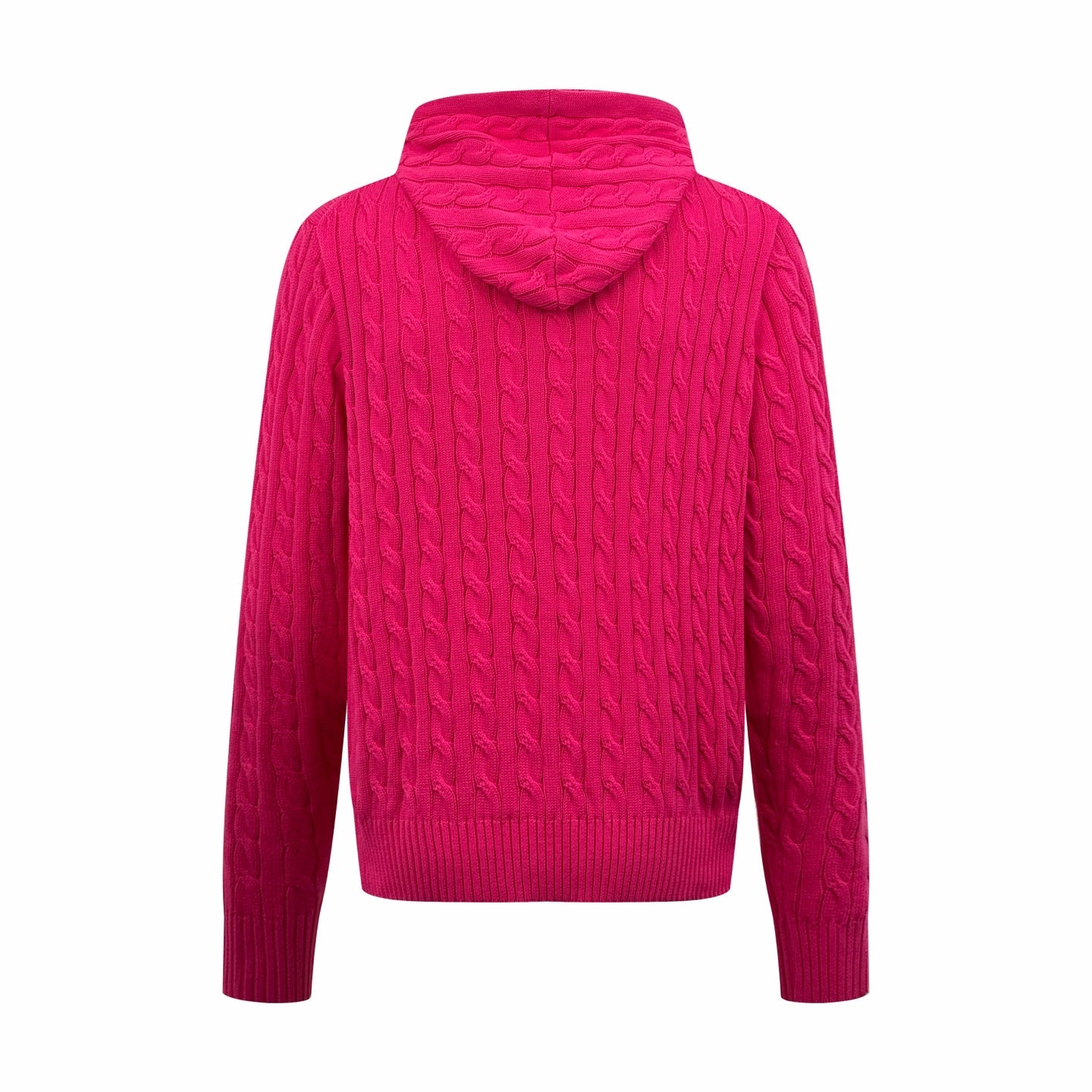2026 New RL Embroidered Cowl-Neck Cable-Knit Jumper (CC921-B60)