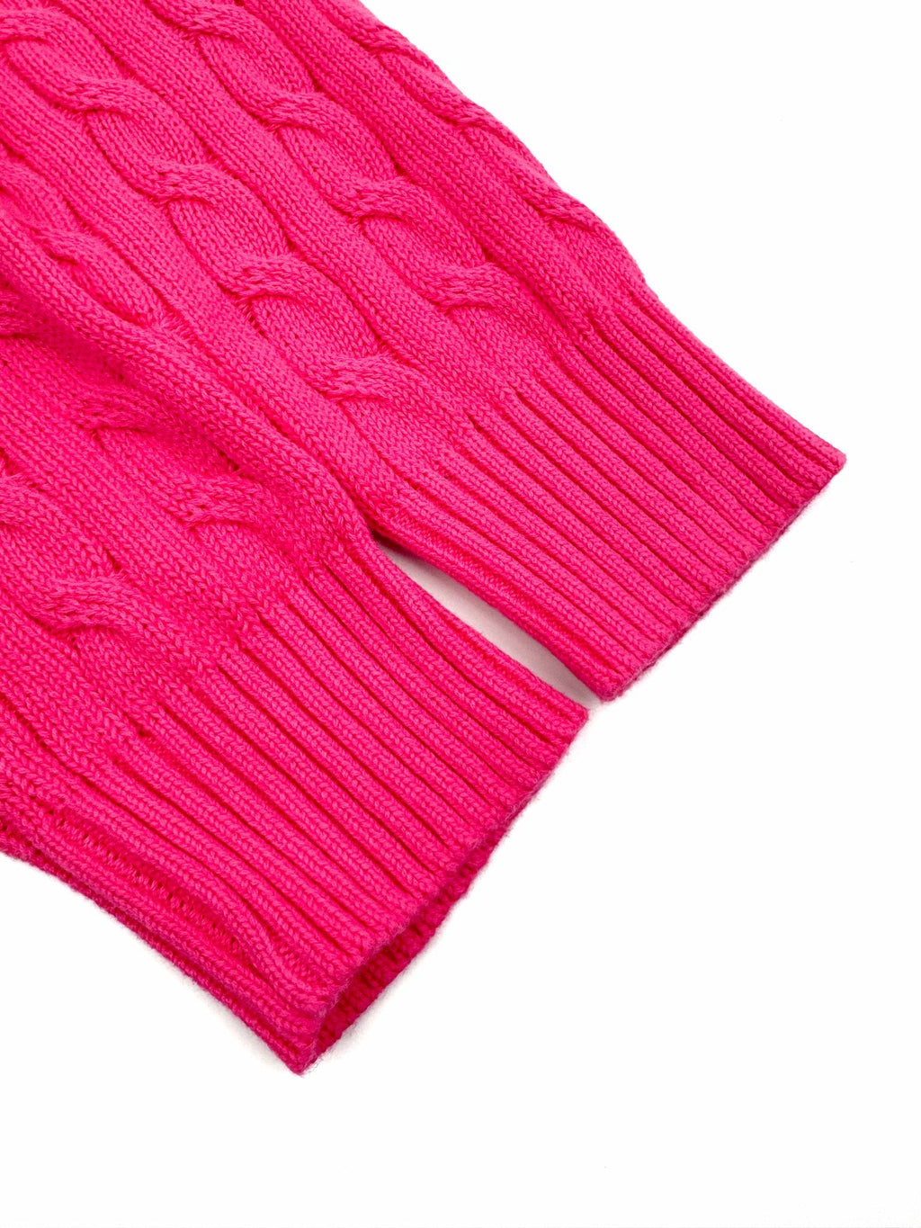 2026 New RL Embroidered Cowl-Neck Cable-Knit Jumper (CC921-B60)