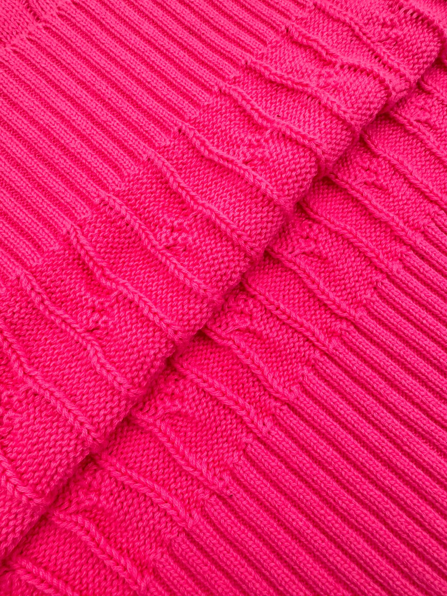 2026 New RL Embroidered Cowl-Neck Cable-Knit Jumper (CC921-B60)