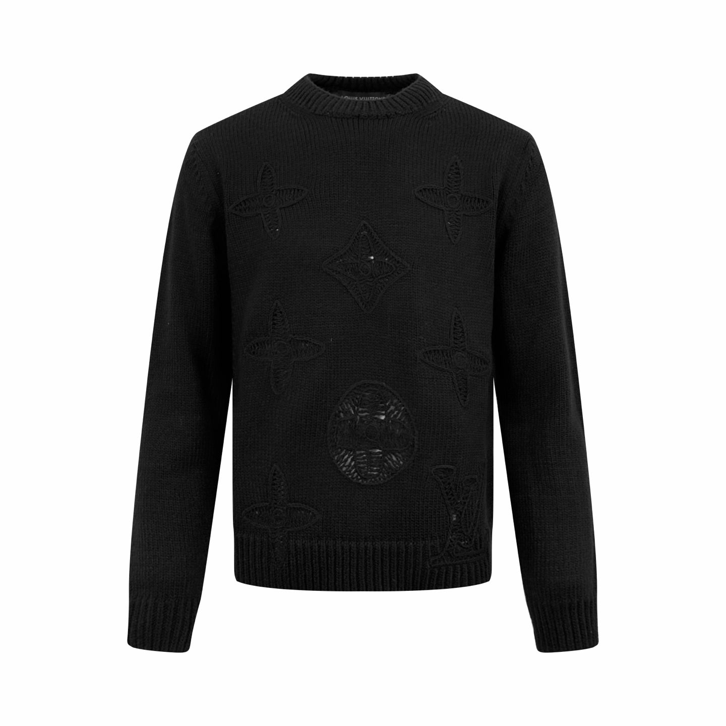 2026 New Arrival: LY Letter Cut-out Crochet Jumper (25400-B45)