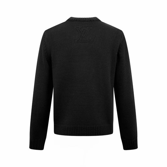 2026 New Arrival: LY Letter Cut-out Crochet Jumper (25400-B45)