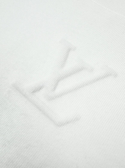 2026 New LY Logo Embossed Short-Sleeved T-Shirt (24019-A10)