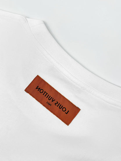 2026 New LY Logo Embossed Short-Sleeved T-Shirt (24019-A10)