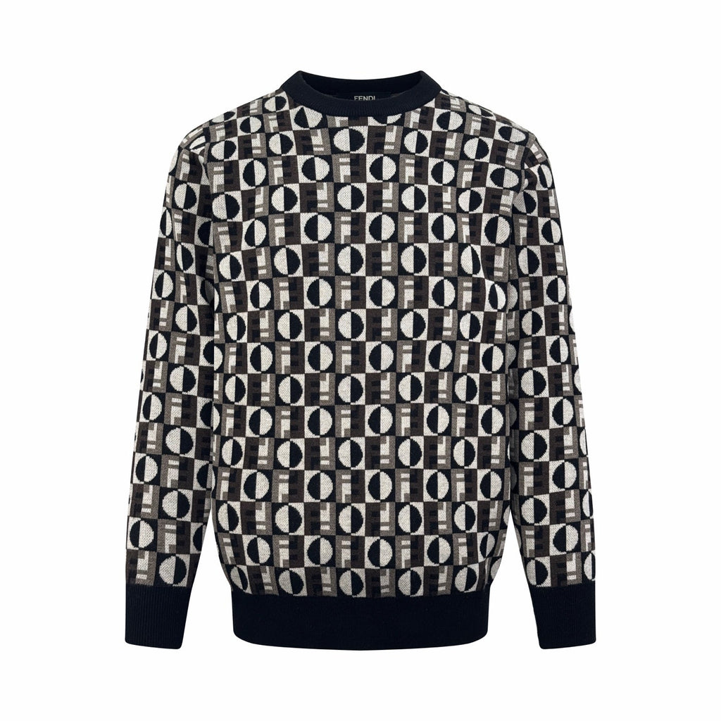 2026 New Arrival FF Jacquard Jumper (25385-B35)