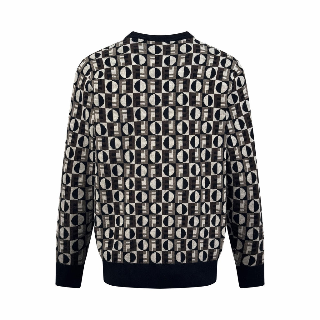 2026 New Arrival FF Jacquard Jumper (25385-B35)