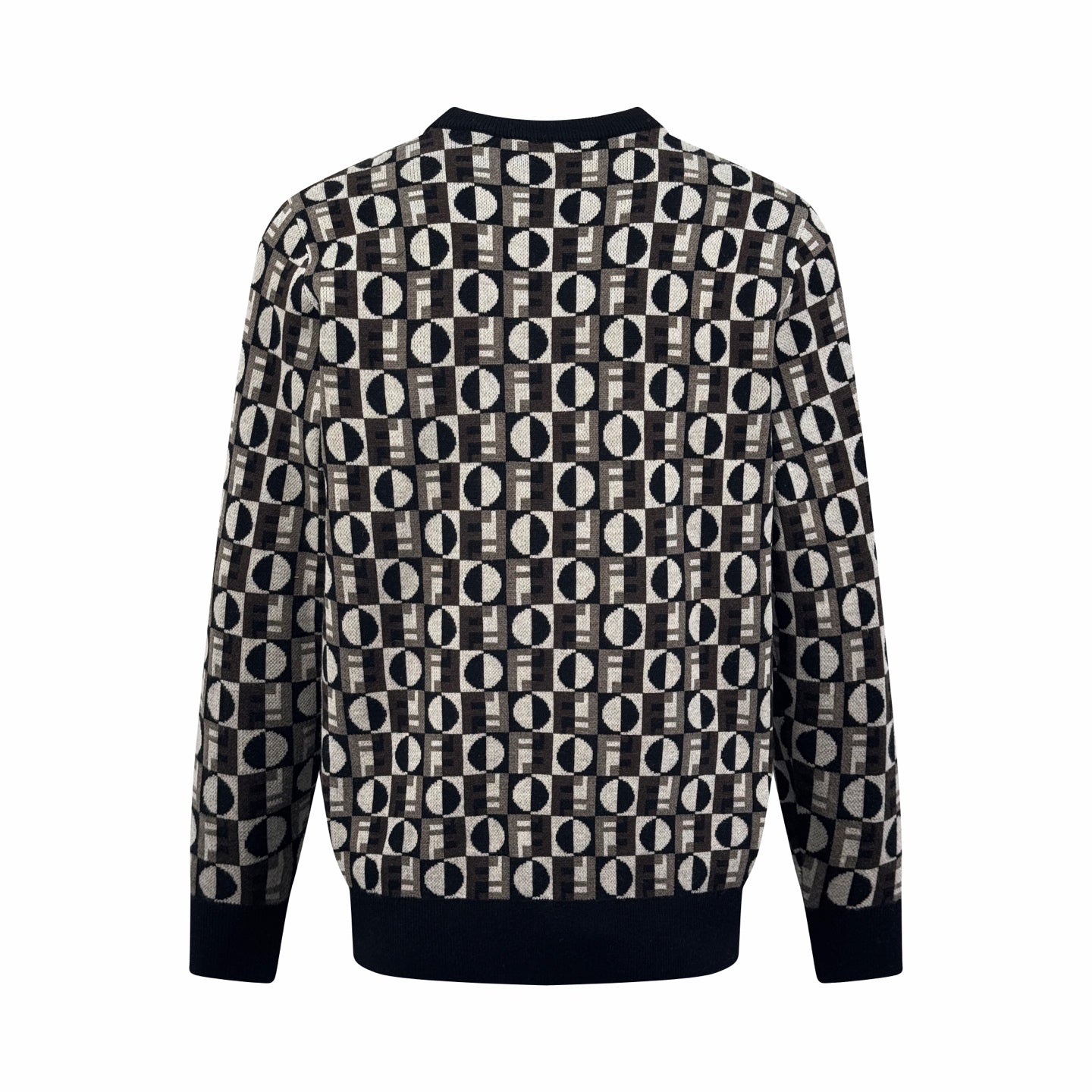 2026 New Arrival FF Jacquard Jumper (25385-B35)