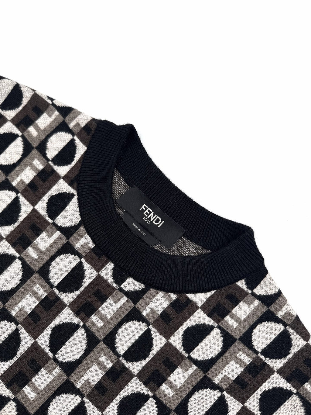 2026 New Arrival FF Jacquard Jumper (25385-B35)