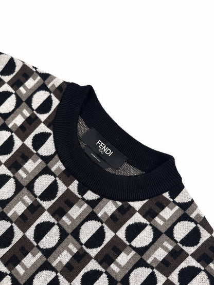 2026 New Arrival FF Jacquard Jumper (25385-B35)