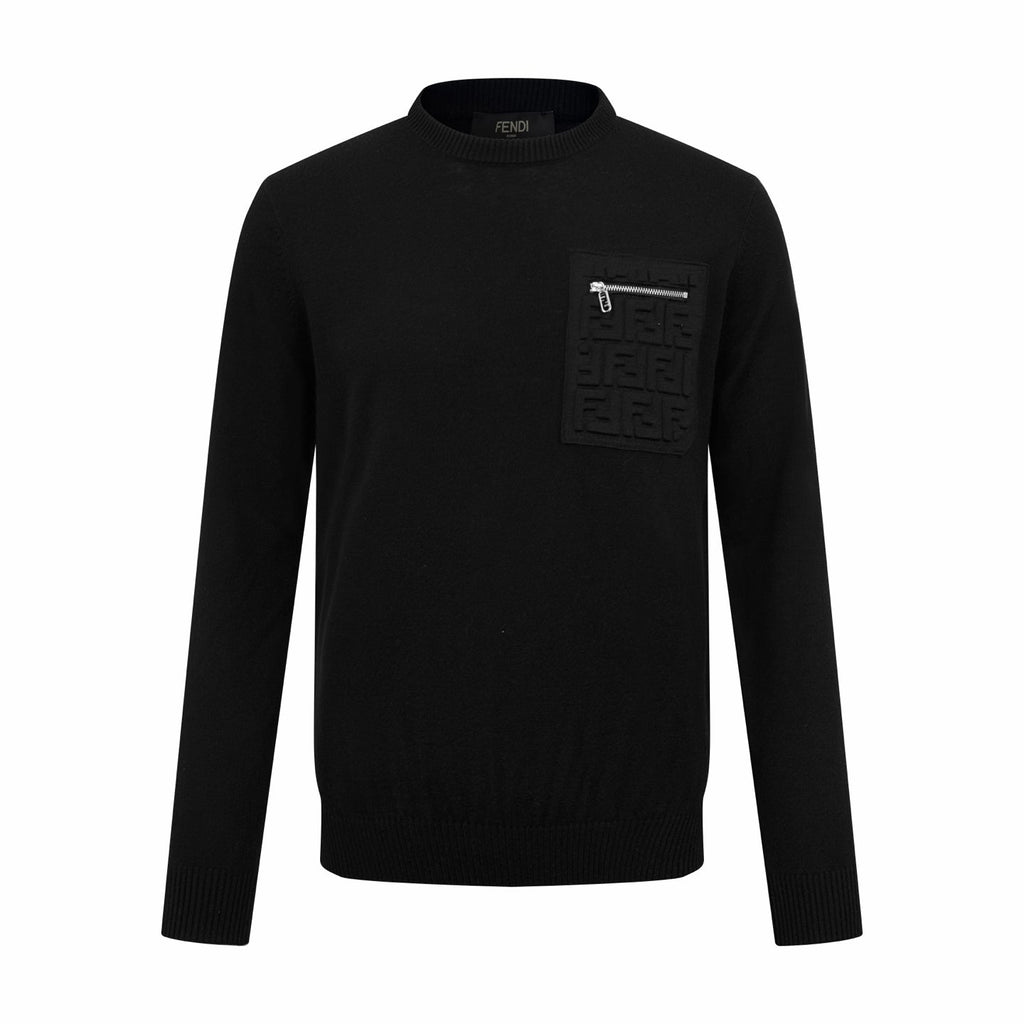 2026 New FF Embossed Pocket Jumper (25384-B35)