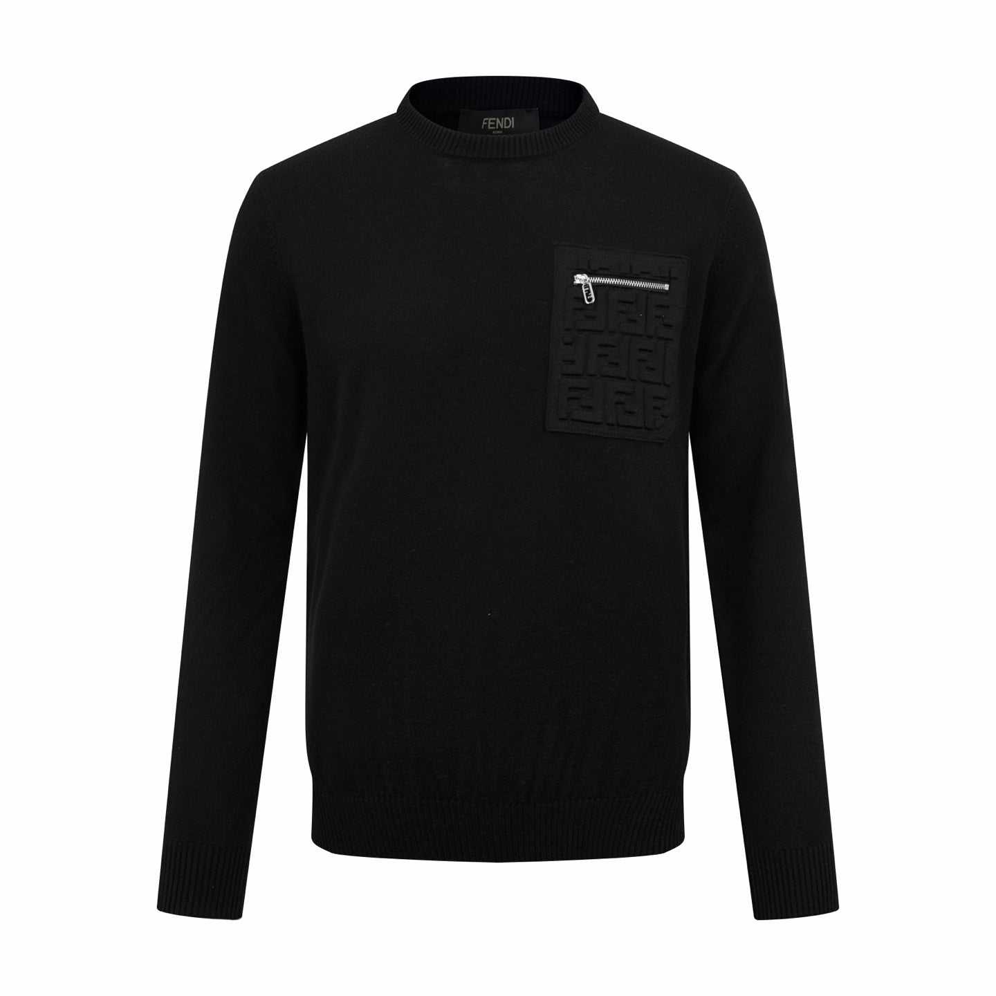 2026 New FF Embossed Pocket Jumper (25384-B35)