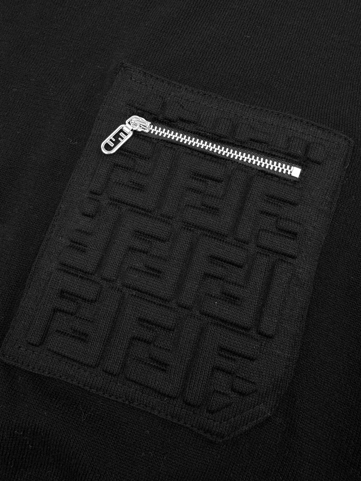 2026 New FF Embossed Pocket Jumper (25384-B35)